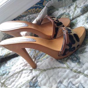 Dolce & Gabbana Wooden Heels, EU 39.5 or US 9